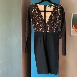 Swoon-er or later long sleeve lace dress